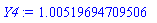 HFloat(1.0051969470950588)