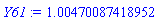 HFloat(1.0047008741895227)