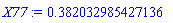 HFloat(0.3820329854271357)