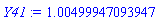 HFloat(1.0049994709394743)