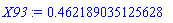 HFloat(0.46218903512562814)
