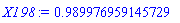HFloat(0.9899769591457287)