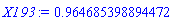 HFloat(0.9646853988944724)
