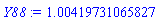 HFloat(1.0041973106582673)