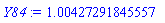 HFloat(1.0042729184555748)