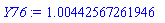 HFloat(1.0044256726194614)