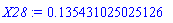 HFloat(0.13543102502512563)