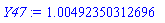 HFloat(1.004923503126965)