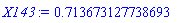 HFloat(0.7136731277386934)