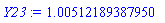 HFloat(1.0051218938794964)