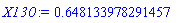 HFloat(0.6481339782914572)