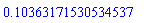 HFloat(0.10363171530534537)