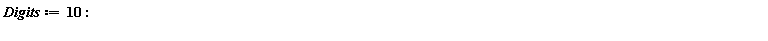 Digits := 10: