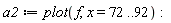 a2 := plot(f, x = 72 .. 92):