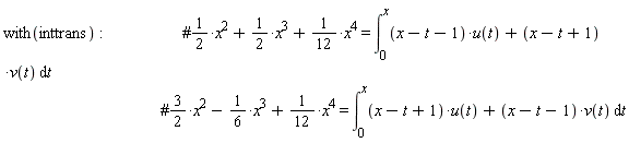 with(inttrans):