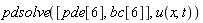 pdsolve([pde[6], bc[6]], u(x, t))