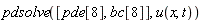 pdsolve([pde[8], bc[8]], u(x, t))