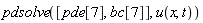 pdsolve([pde[7], bc[7]], u(x, t))