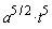 a^(5/2)*t^5