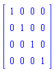 array( 1 .. 4, 1 .. 4, [( 4, 1 ) = (0), ( 1, 2 ) = (0), ( 2, 3 ) = (0), ( 1, 3 ) = (0), ( 2, 2 ) = (1), ( 4, 2 ) = (0), ( 3, 4 ) = (0), ( 1, 4 ) = (0), ( 3, 1 ) = (0), ( 4, 4 ) = (1), ( 3, 2 ) = (0), ( 1, 1 ) = (1), ( 2, 1 ) = (0), ( 4, 3 ) = (0), ( 3, 3 ) = (1), ( 2, 4 ) = (0)  ] )