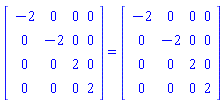 Matrix(%id = 18446744078629635726) = Matrix(%id = 18446744078629636206)