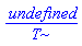 undefined/T