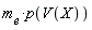 m__e*p(V(X))