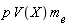 p*V(X)*m__e