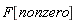 F[nonzero]