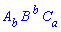 A[b]*B[`~b`]*C[a]