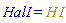 HalI = Physics:-`*`(H, I)
