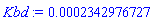 0.2342976727e-3