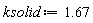 ksolid := 1.67