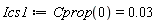 Ics1 := Cprop(0) = 0.3e-1