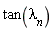 tan(lambda[n])