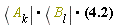 Bra(A, k).Bra(B, l).(Ket(C, a, b) = Sum(Sum(M[a, j, b, p]*Physics[`*`](Ket(A, j), Ket(B, p)), j = 0 .. 1), p = 0 .. 1))