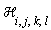 `&Hscr;`[i, j, k, l]