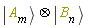 `&otimes;`(Ket(A, alpha), Ket(B, beta))