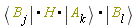 Bra(B, j).H.Ket(A, k).Ket(B, l)