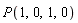 P(1, 0, 1, 0)