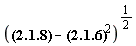 ((Physics[Bracket](%N^2)[alpha] = abs(alpha)^4+abs(alpha)^2)-(Physics[Bracket](%N)[alpha] = abs(alpha)^2)^2)^(1/2)