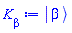 Physics:-Ket(`#msup(mi("a"),mo("&uminus0;"))`, beta)