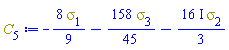 -(8/9)*Physics:-Psigma[1]-(158/45)*Physics:-Psigma[3]-((16/3)*I)*Physics:-Psigma[2]