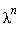 lambda^n