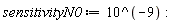 sensitivityN0 := 10^(-9):