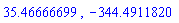 35.46666699, -344.4911820