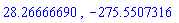 28.26666690, -275.5507316