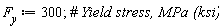 F__y := 300;