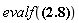 evalf(%invlaplace((1/2)*2^(1/2)*Pi^(1/2)*exp(-(1/2)/s)/s^(3/2), s, 1) = sin(2^(1/2)))