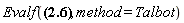 Evalf(%invlaplace((1/2)*2^(1/2)*Pi^(1/2)*exp(-(1/2)/s)/s^(3/2), s, 1), method = Talbot)